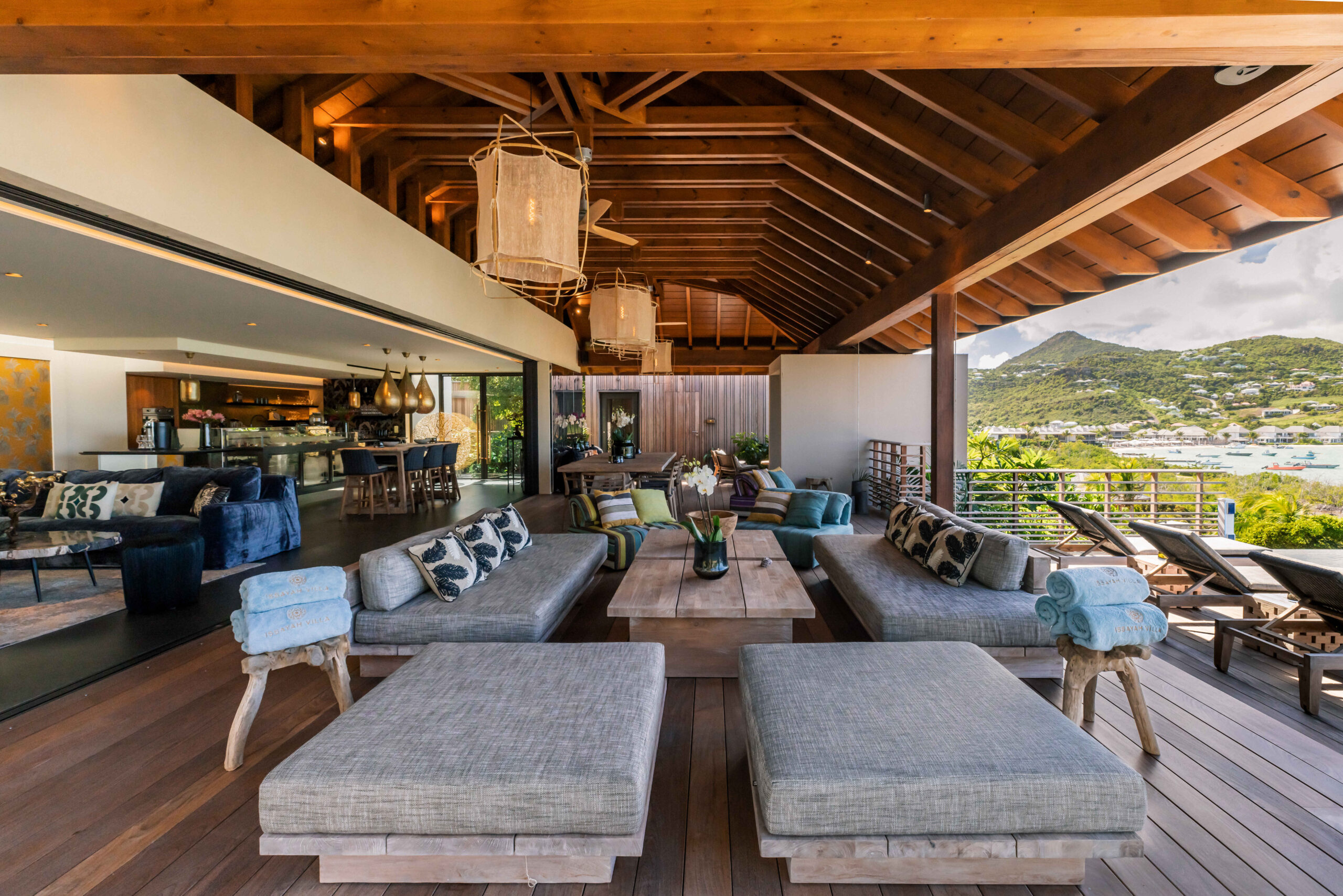 Villa Larimar in St Barts with a relaxed Caribbean mood.