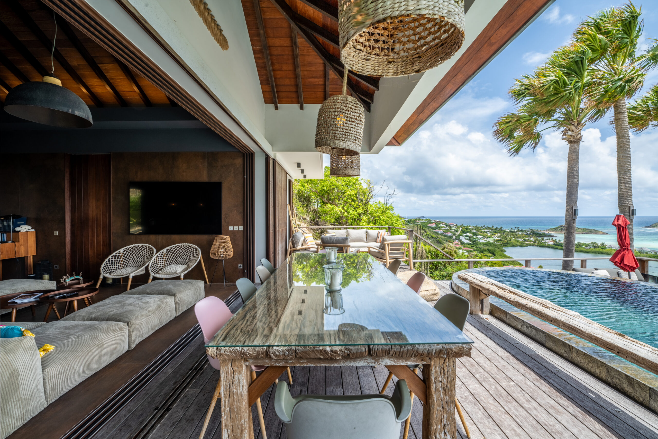 Villa Casa Pablo in St. Barts, with a sea breeze and relaxed Caribbean mood.