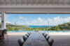 Outdoor area with a scenic view of Villa Seala in St. Barts.