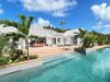 Luxury villa with expansive wooden deck and infinity pool in St Barts rental